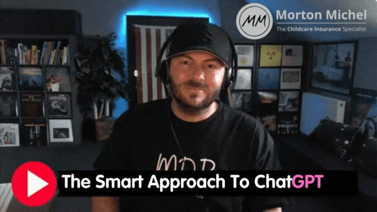 GIF of Mike Roberts from Making Digital Real sharing his digital marketing tip of the month 